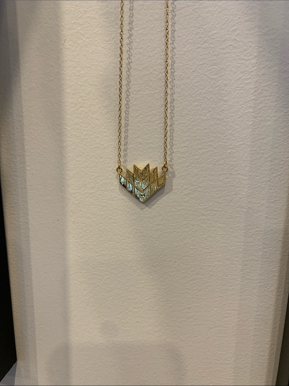 Gorjana Gold Chain Chevron Necklace
